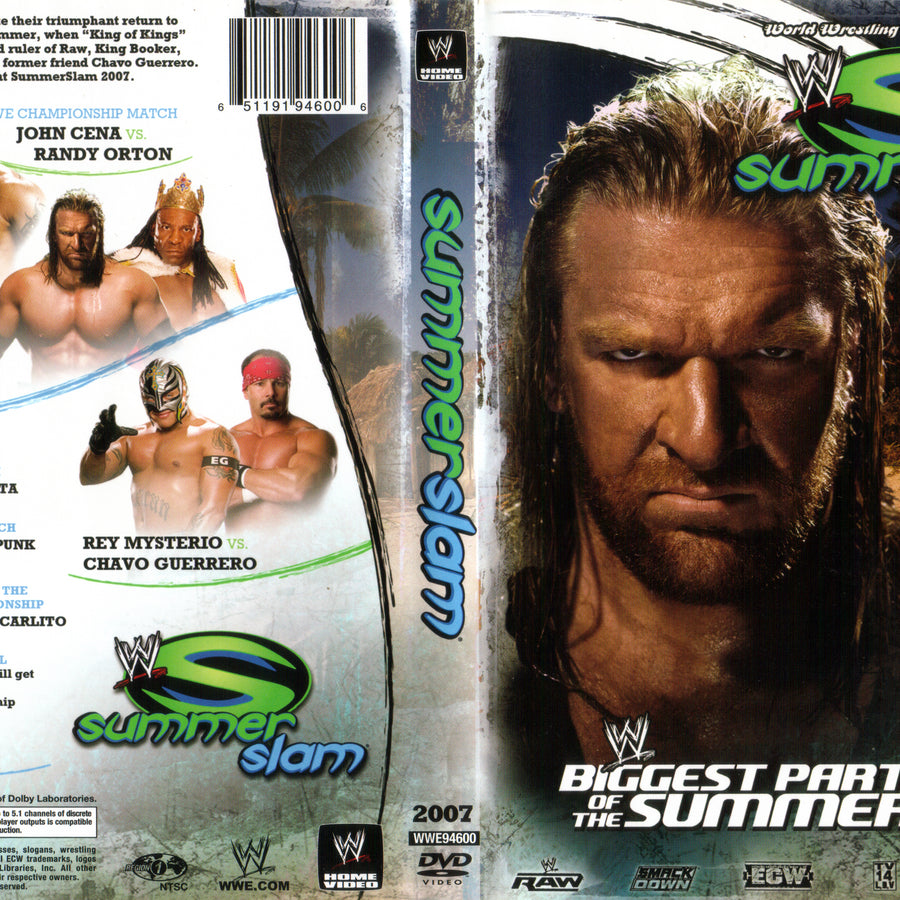 Summerslam 2007 DVDs & Videos Pwcatalog
