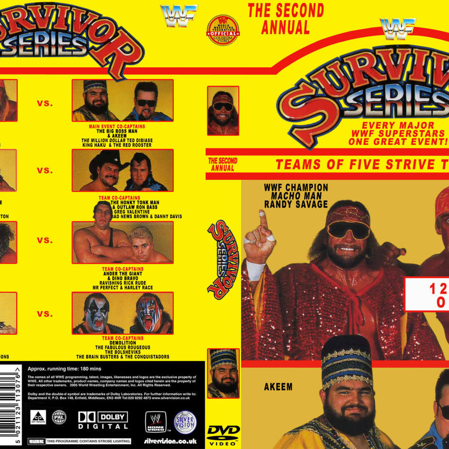 Survivor Series 1988 DVDs & Videos Pwcatalog