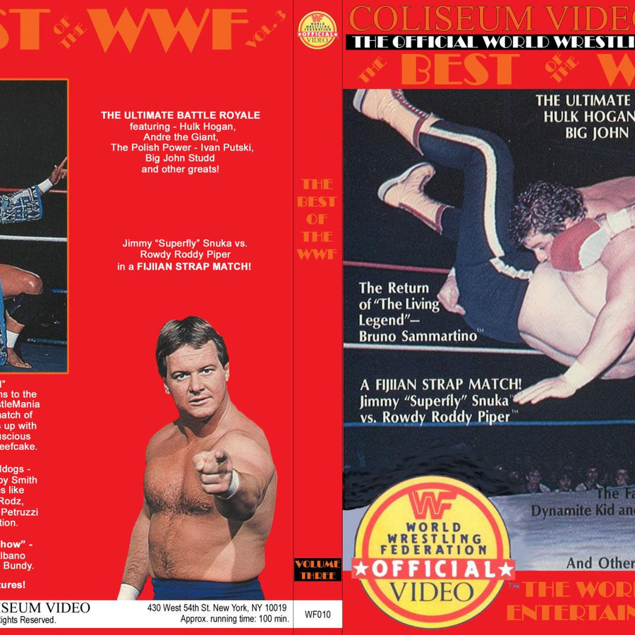 the best of the wwf vol3 DVDs & Videos Pwcatalog