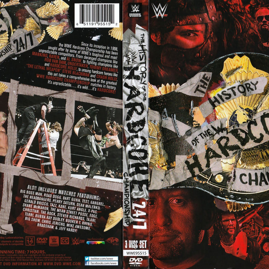 the history of the wwe hardcore championshi DVDs & Videos Pwcatalog
