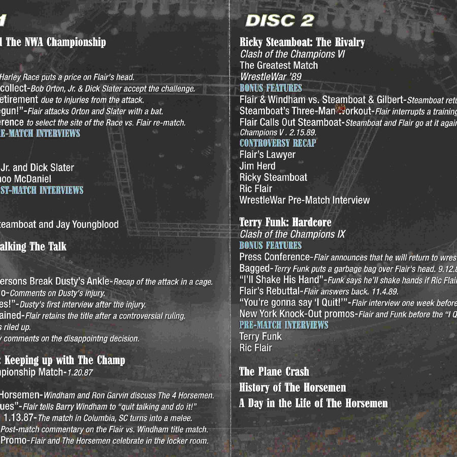 the ultimate ric flair collection interieur 3 DVDs & Videos Pwcatalog