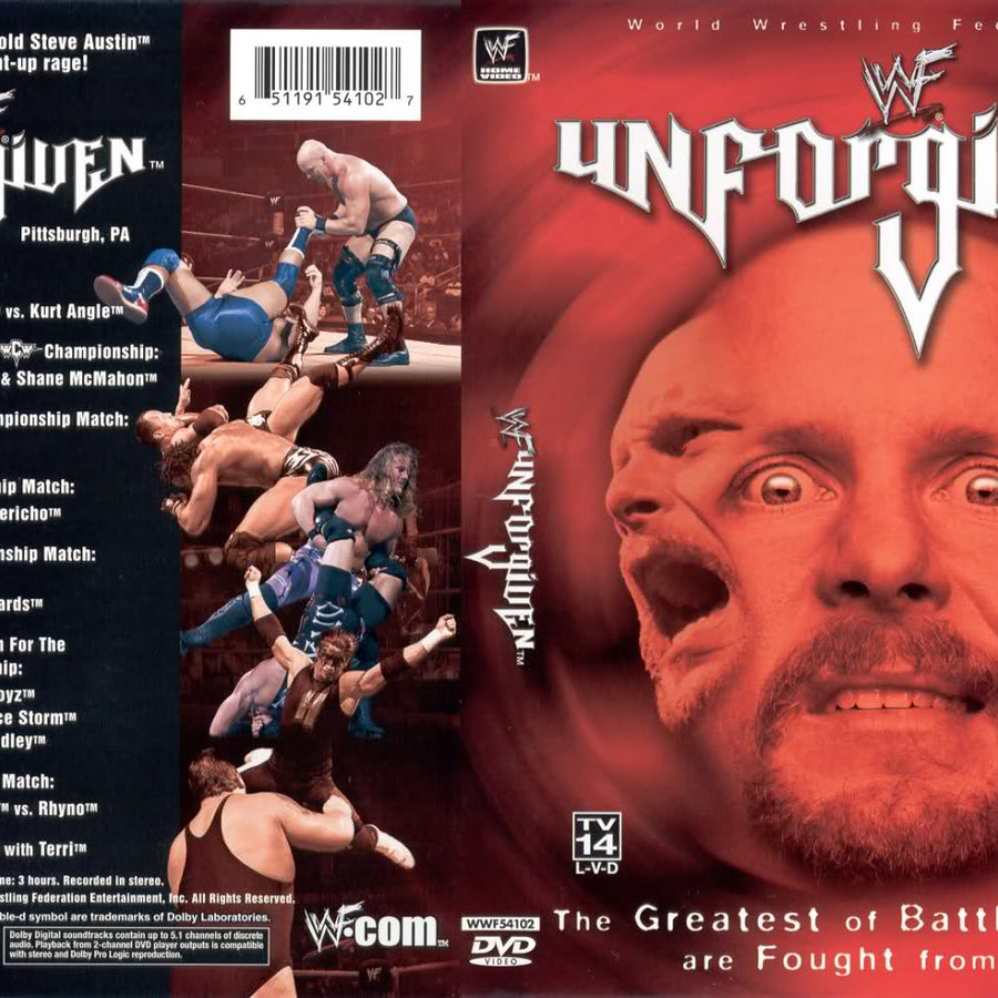 unforgiven 2001 DVDs & Videos Pwcatalog