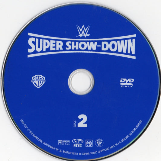 wwe super show-down disc 2
