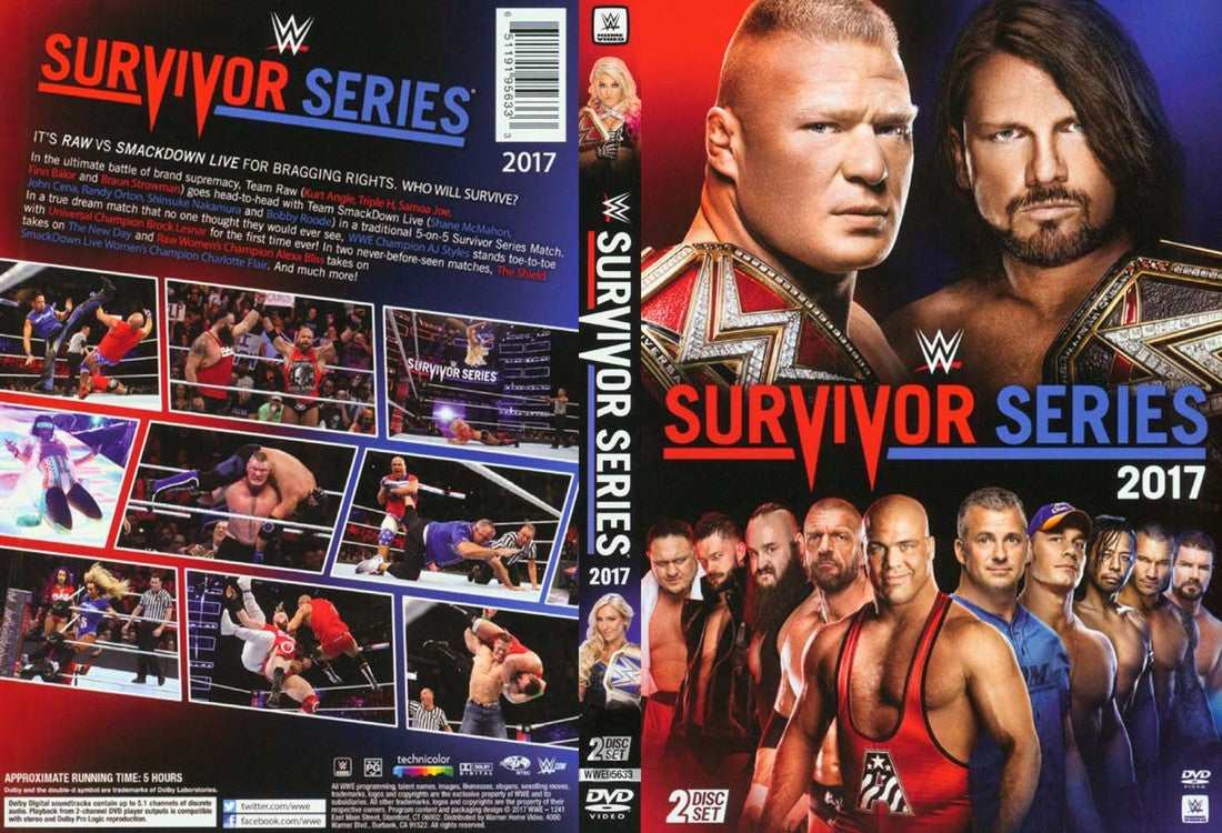 wwe Survivor Series 2017 DVDs & Videos Pwcatalog