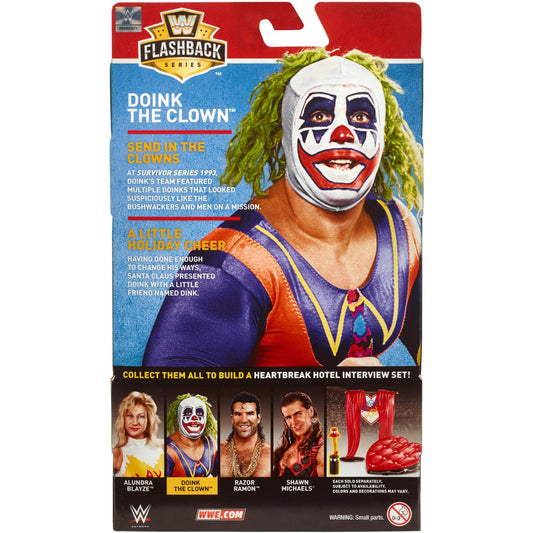 WWE Mattel Flashback Series 2 Doink the Clown [Exclusive] - image 2