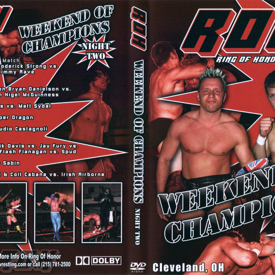 weekend of champions night two DVDs & Videos Pwcatalog