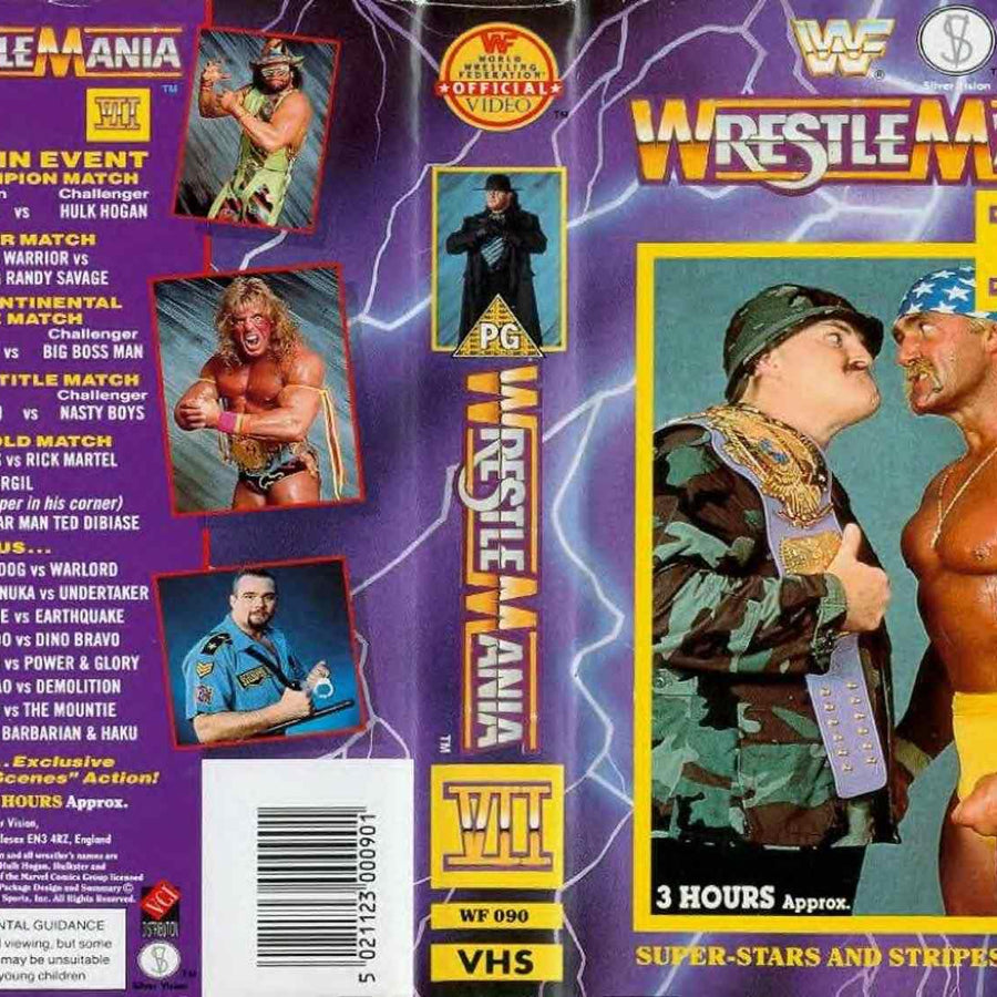 wrestlemania vii PW Catalog