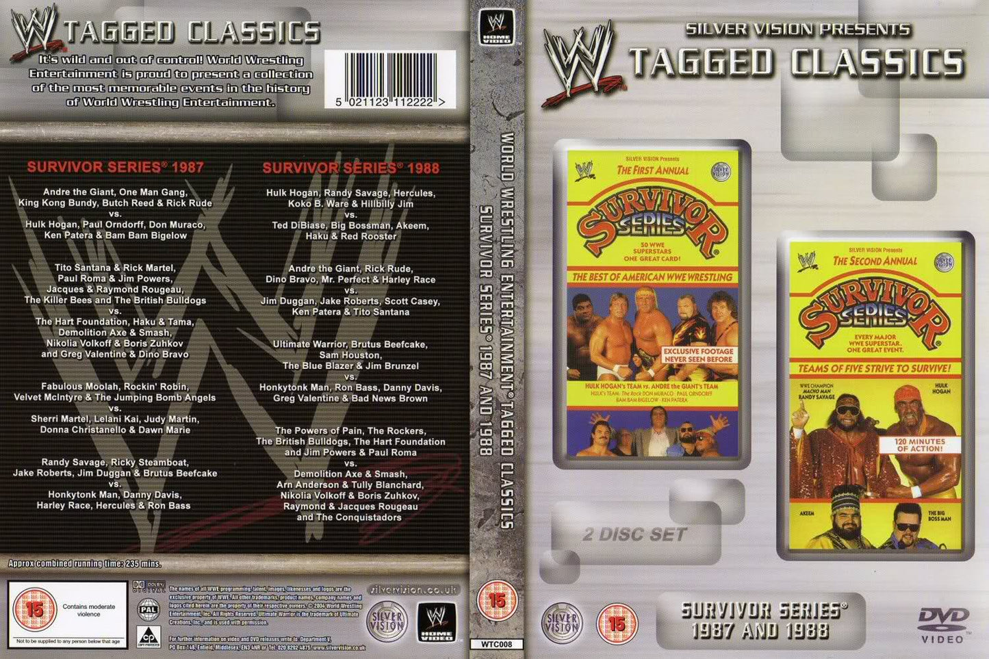 survivor series 1987 1988 DVDs & Videos Silver vision exclusive