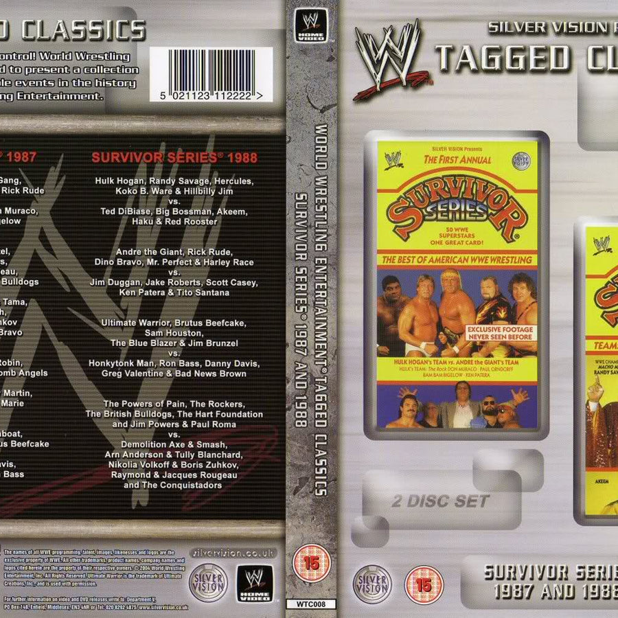 survivor series 1987 1988 DVDs & Videos Silver vision exclusive
