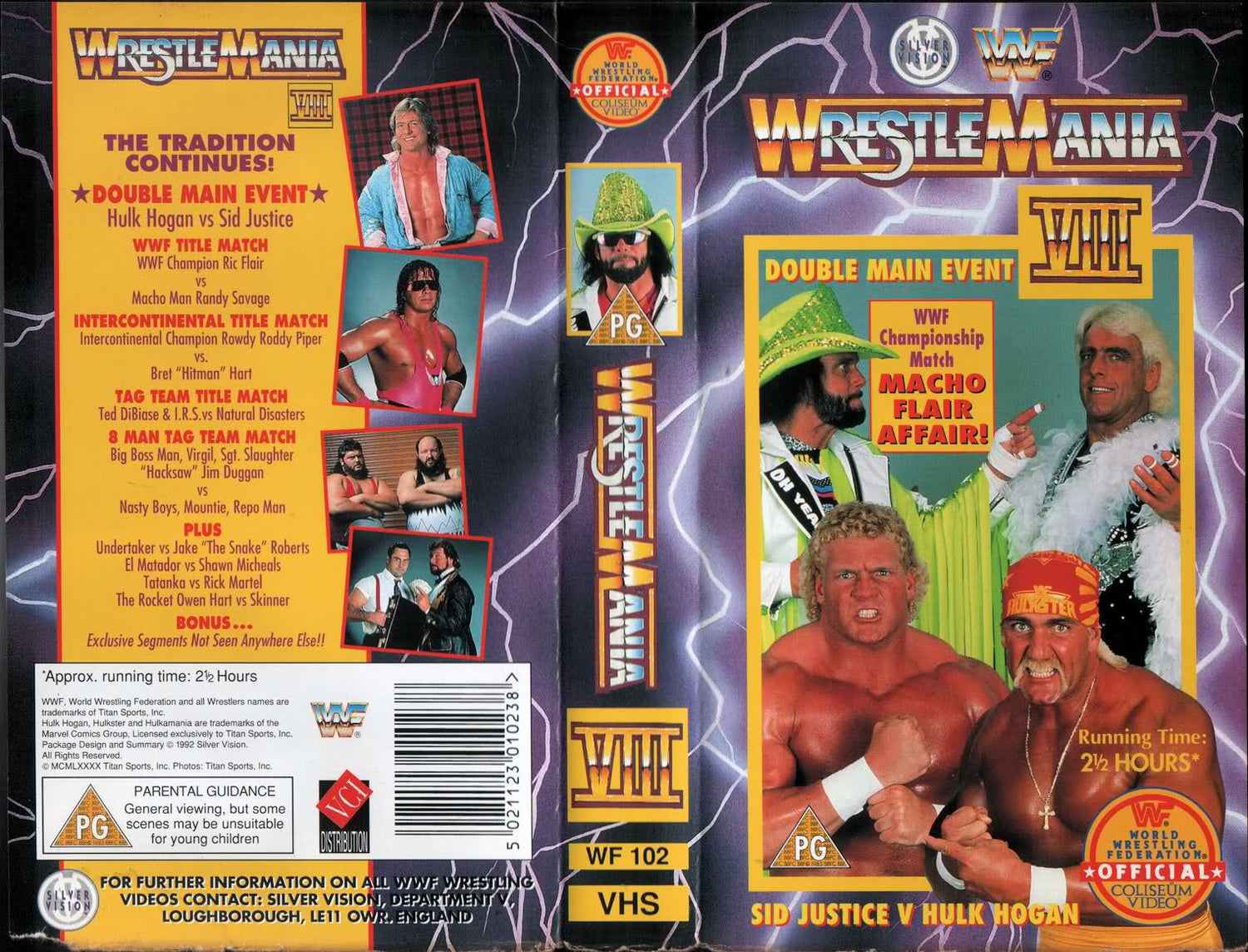 wrestlemania viii PW Catalog