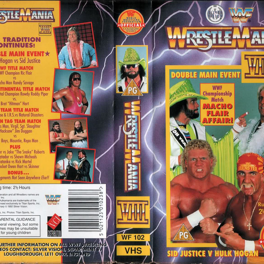 wrestlemania viii PW Catalog