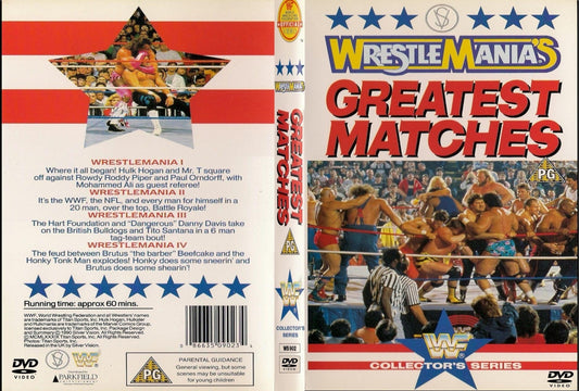 wrestlemanias greatest matches