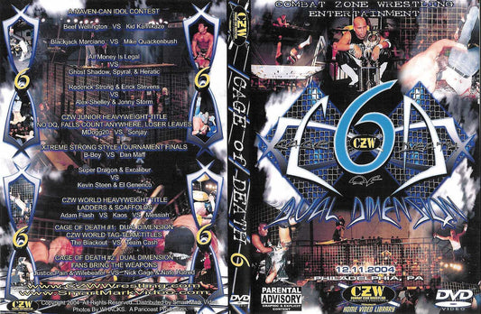 cage of death 6 DVDs & Videos Pwcatalog