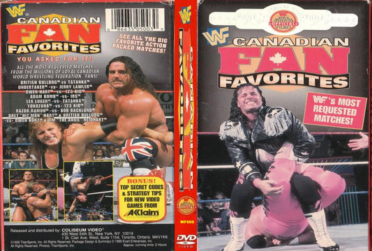canadian fan favorites DVDs & Videos Pwcatalog