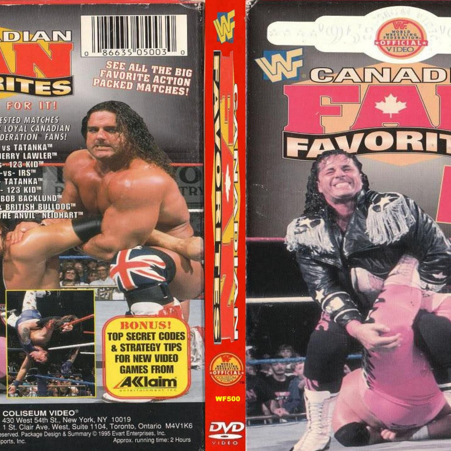 canadian fan favorites DVDs & Videos Pwcatalog