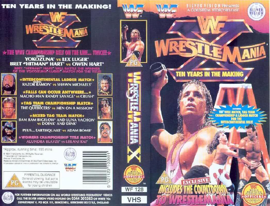 wrestlemania x PW Catalog