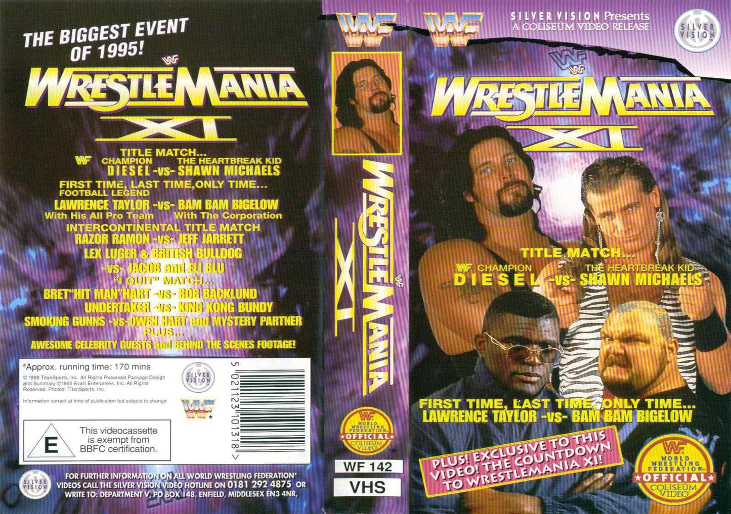 wrestlemania xi PW Catalog