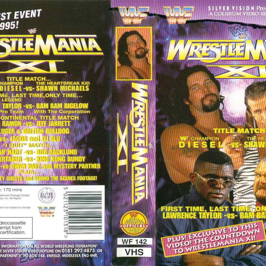 wrestlemania xi PW Catalog
