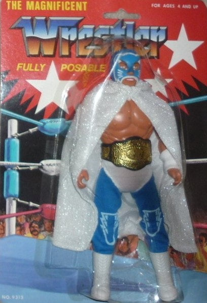 The Magnificent Wrestler 1 Blue Panther