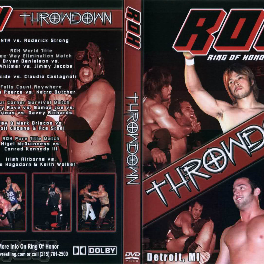 throwdown DVDs & Videos Pwcatalog