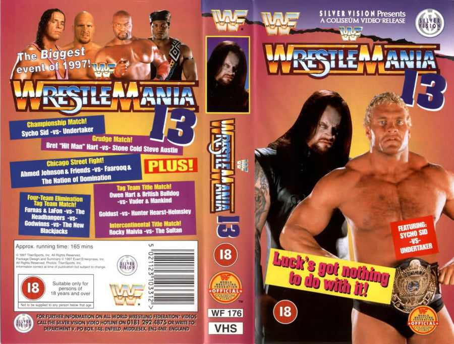 wrestlemania 13 PW Catalog
