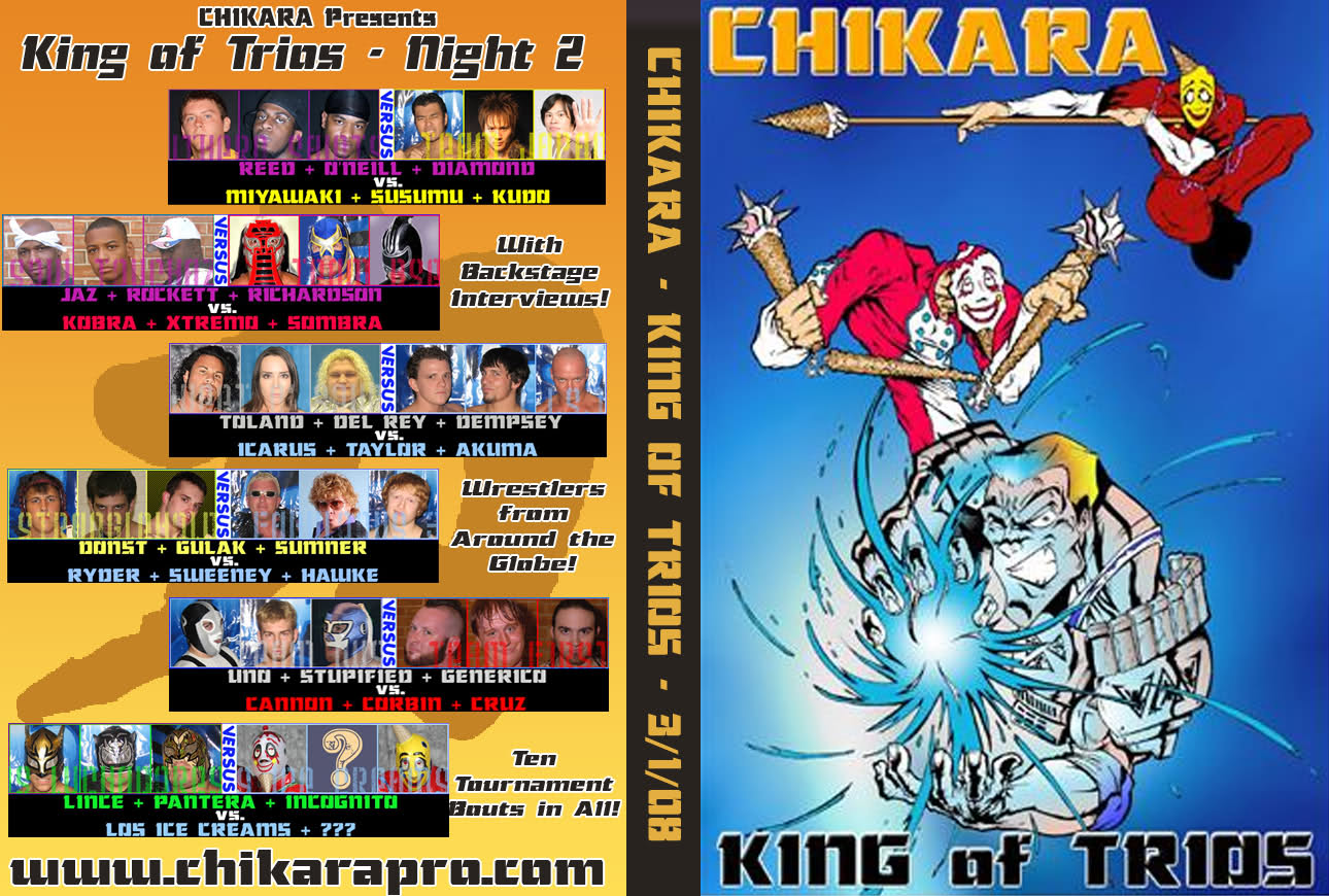 king of trios 2008 night 2 DVDs & Videos Pwcatalog