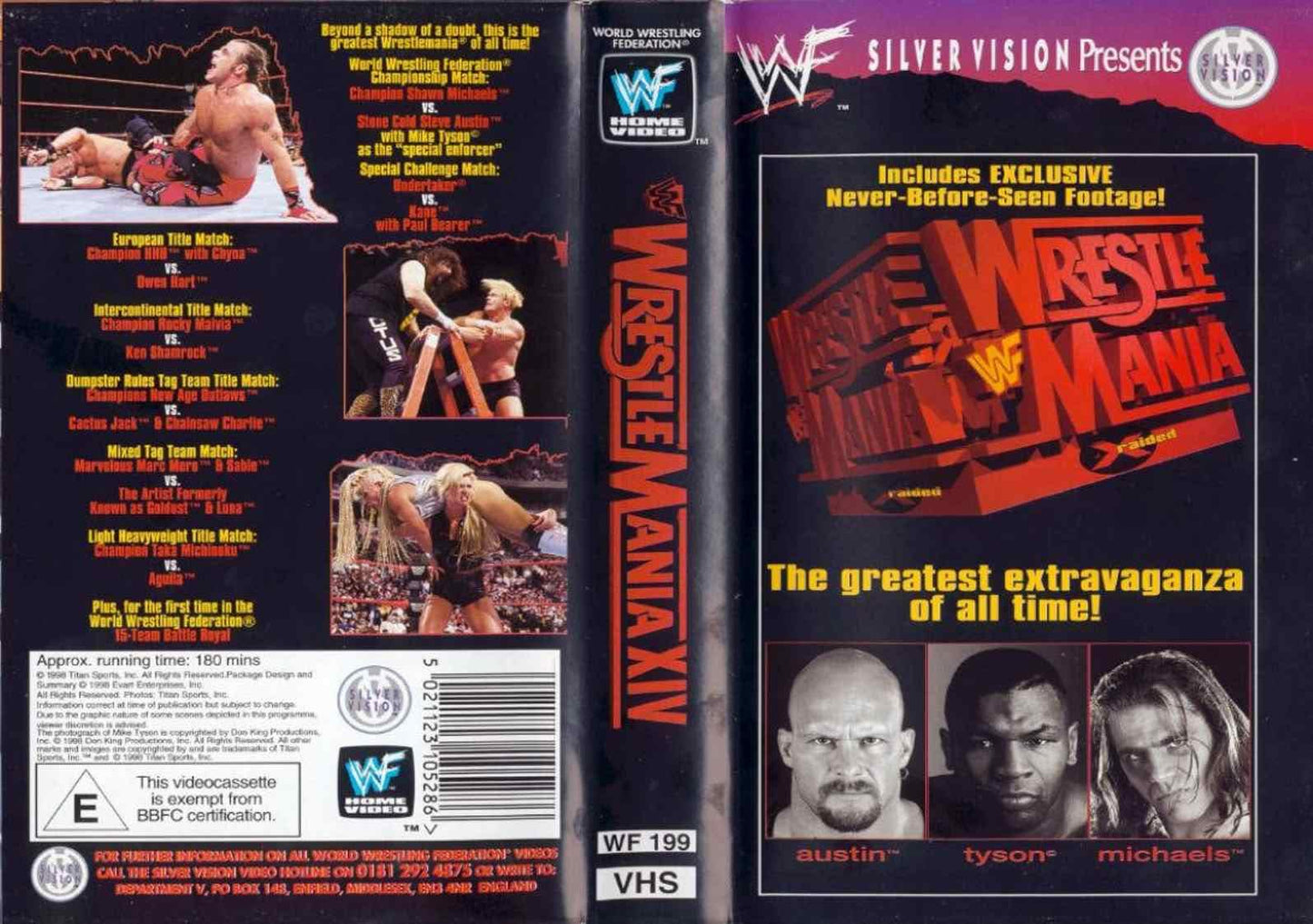 wrestlemania xiv PW Catalog
