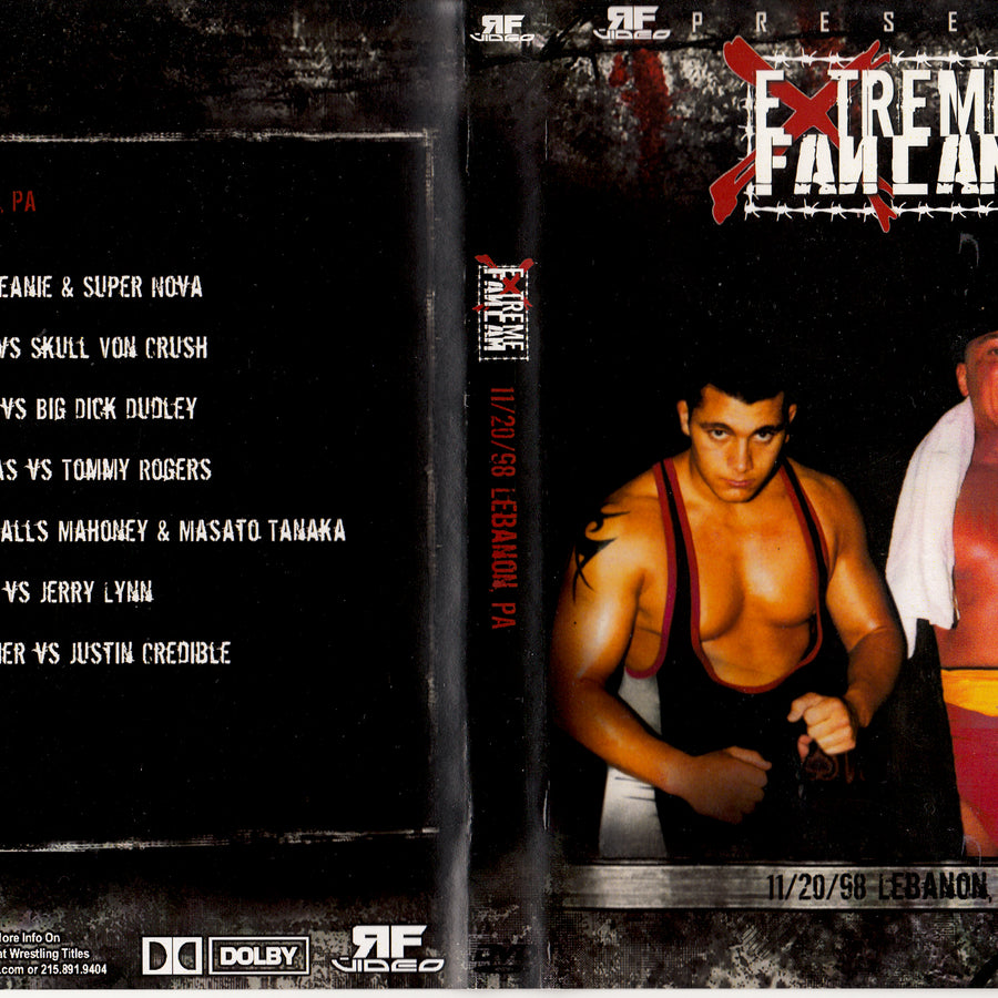 Fan cam 11-20-98 DVDs & Videos Pwcatalog