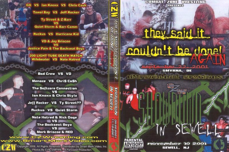 czw they said it couldnt be done again showdown in sewell DVDs & Videos Pwcatalog