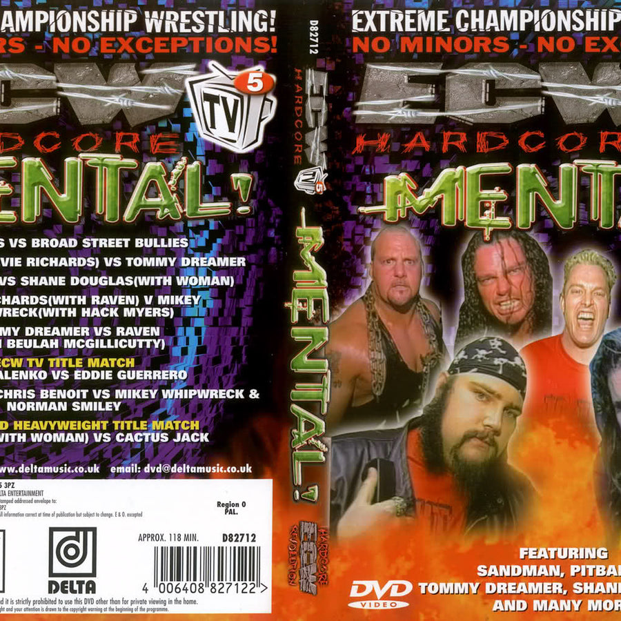 ecw hardcore tv 5 mental DVDs & Videos Pwcatalog