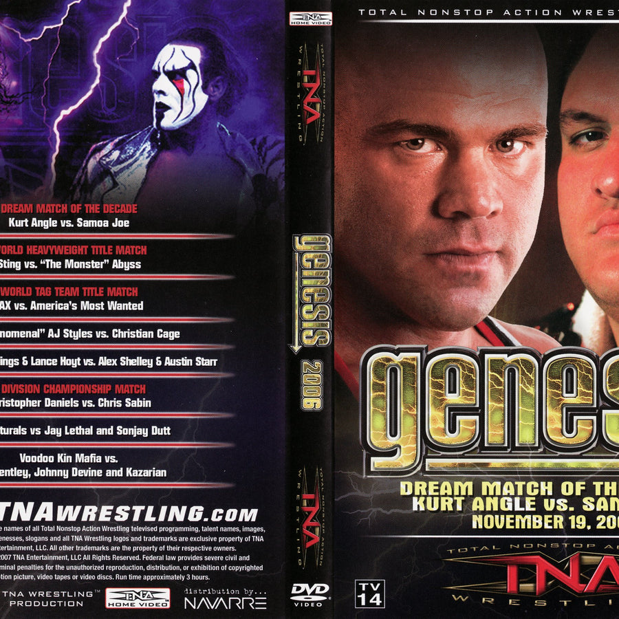genesis 2006 DVDs & Videos Pwcatalog