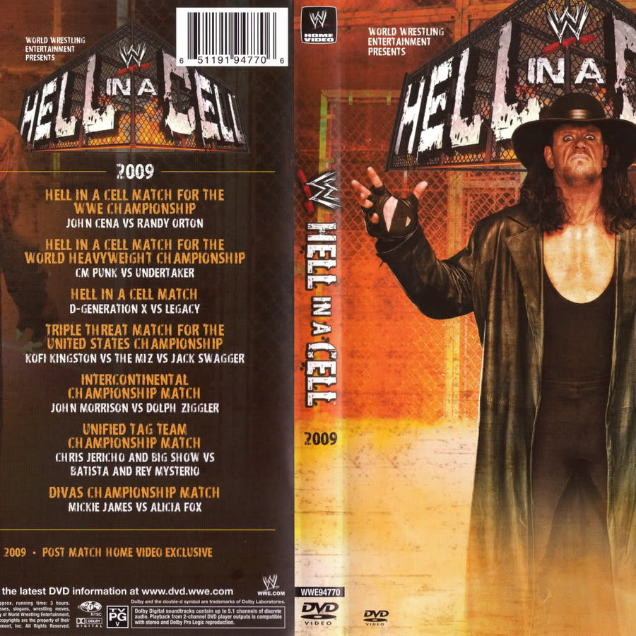 hell in a cell 2009 DVDs & Videos Pwcatalog