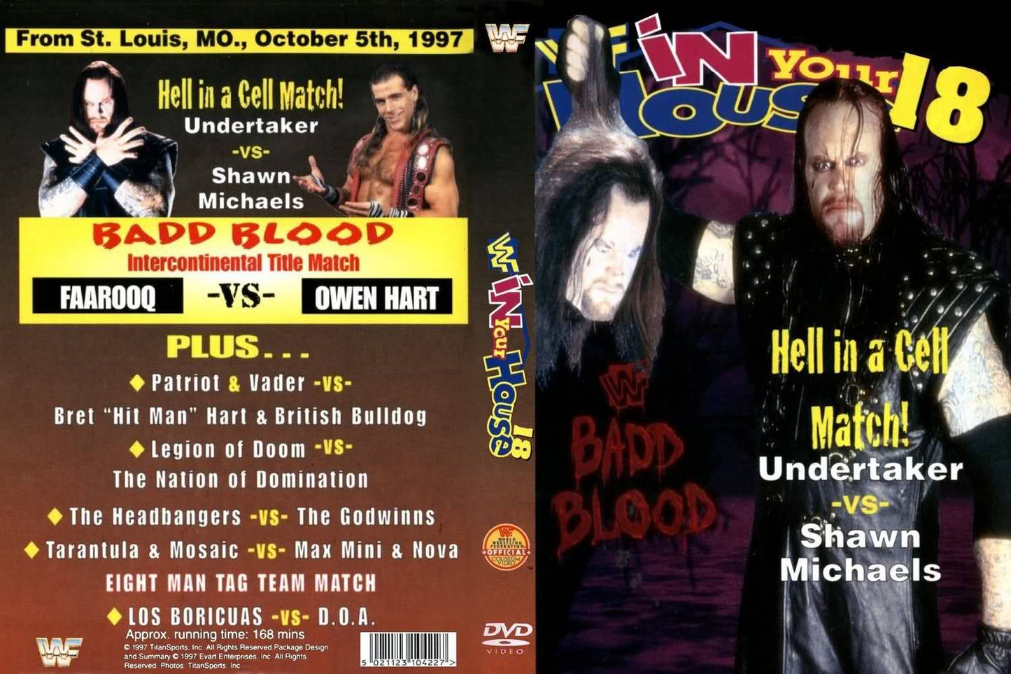 In Your House 18 DVDs & Videos Pwcatalog