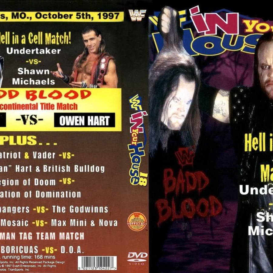 In Your House 18 DVDs & Videos Pwcatalog