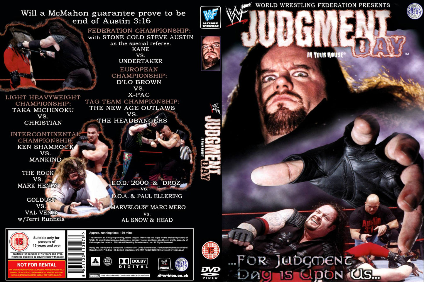 In Your House 25 - judgment day DVDs & Videos Pwcatalog
