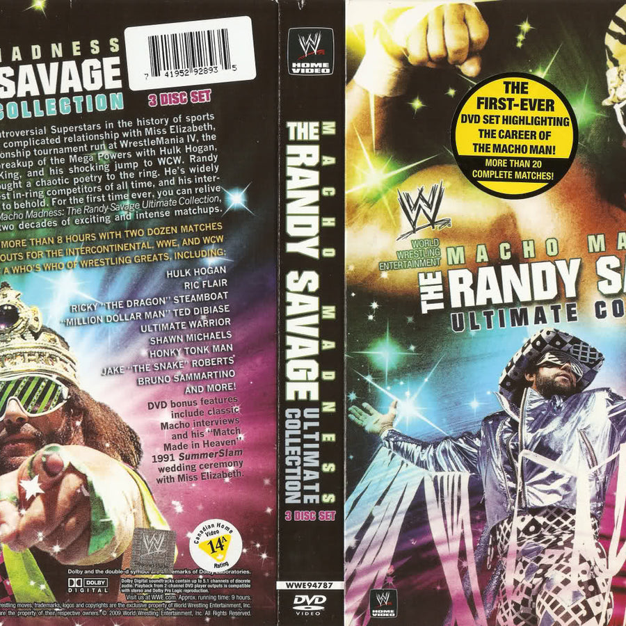 macho madness the randy savage ultimate collection DVDs & Videos Pwcatalog
