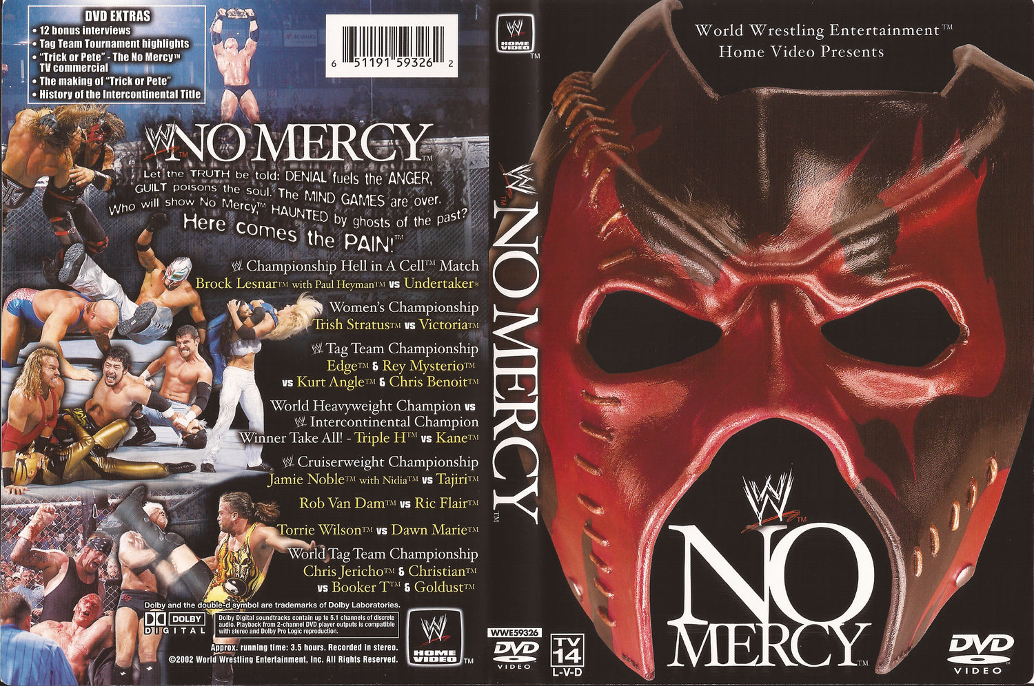 no mercy 2002 DVDs & Videos Pwcatalog