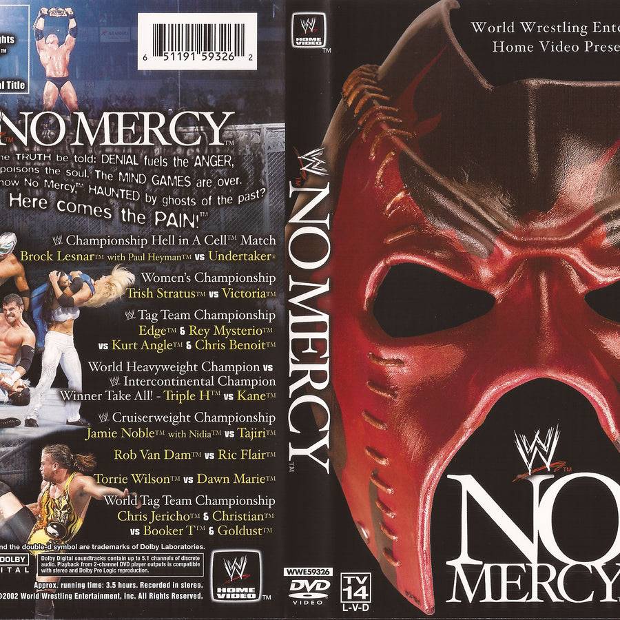 no mercy 2002 DVDs & Videos Pwcatalog