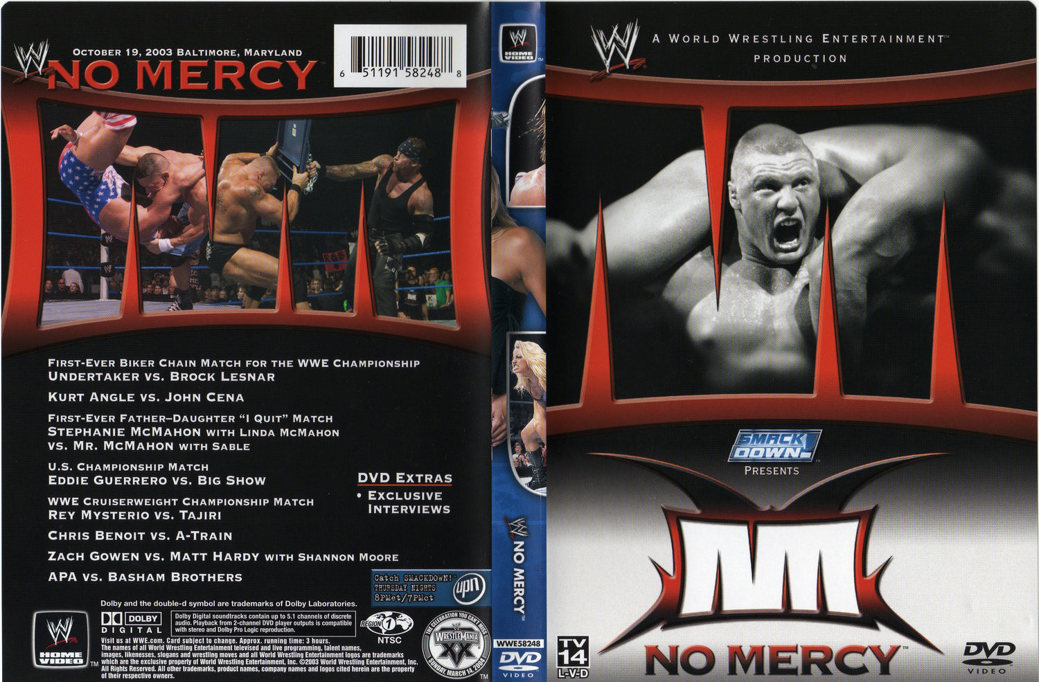 no mercy 2003 DVDs & Videos Pwcatalog