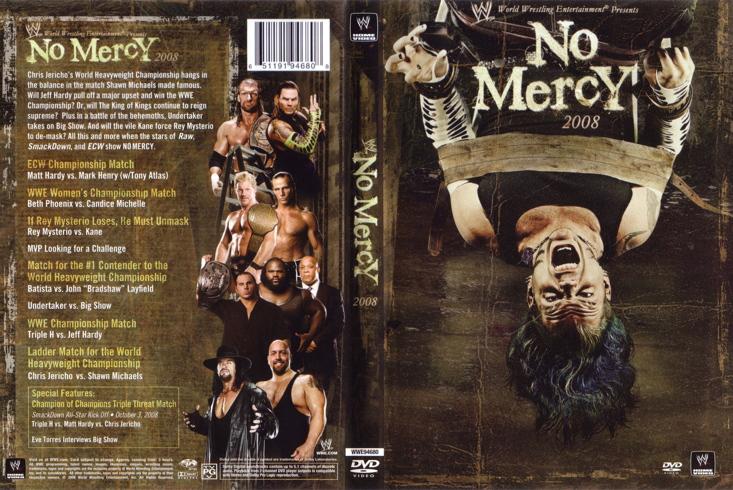 no mercy 2008 DVDs & Videos Pwcatalog
