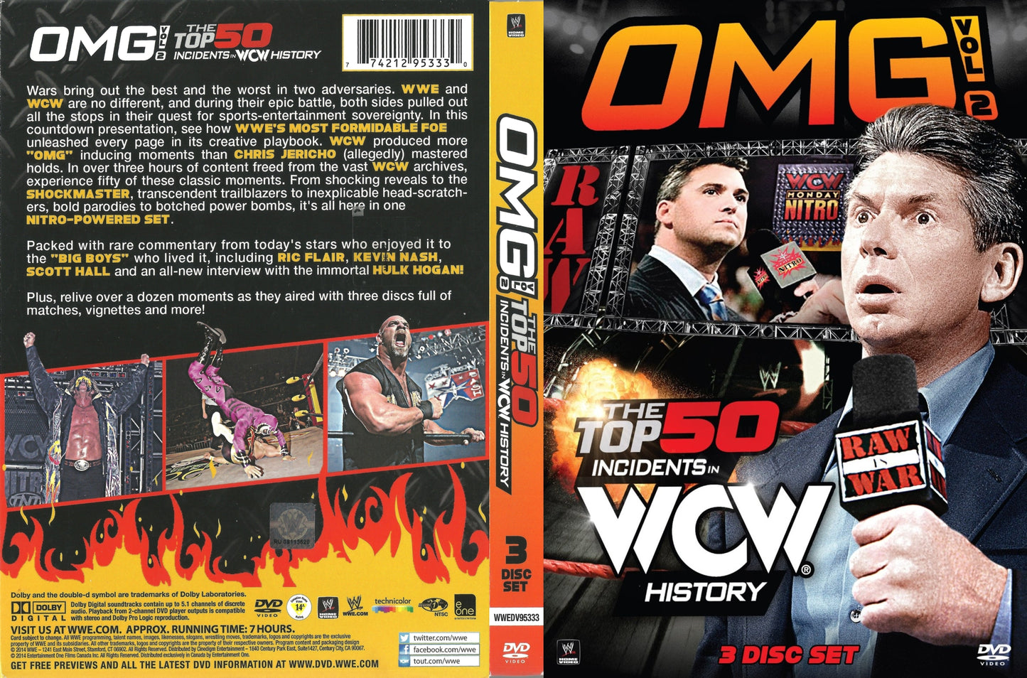 omg vol 2 the top 50 incidents in wcw history DVDs & Videos Pwcatalog