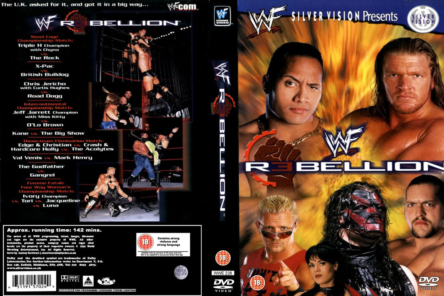 rebellion 1999 DVDs & Videos Pwcatalog