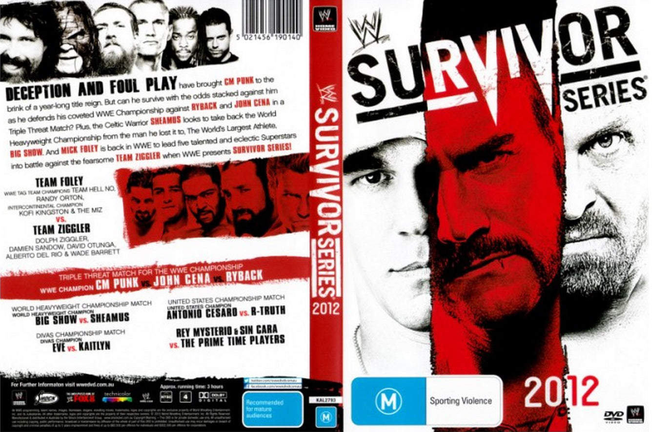 Survivor Series 2012 DVDs & Videos Pwcatalog