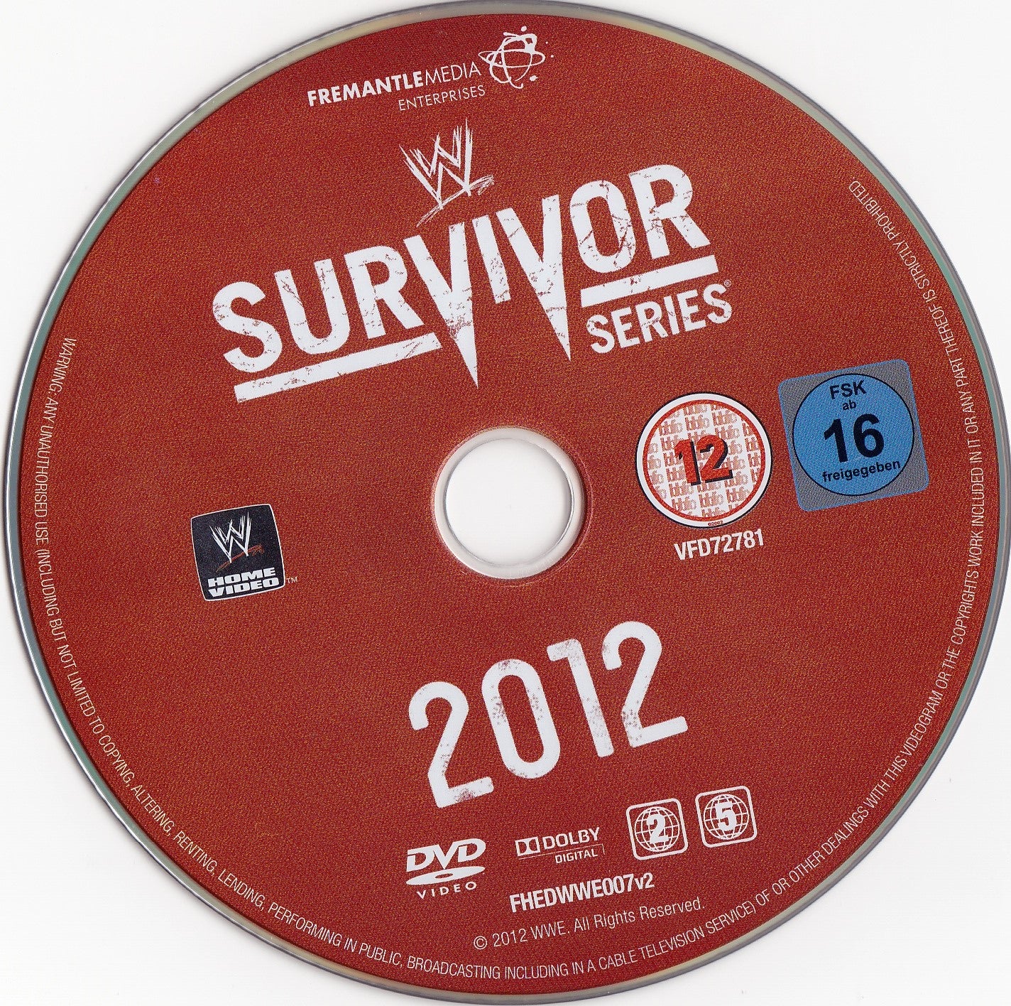 Survivor Series 2012 DVDs & Videos Pwcatalog