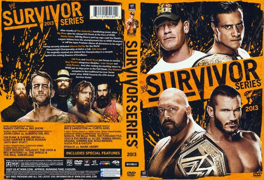 Survivor Series 2013 DVDs & Videos Pwcatalog