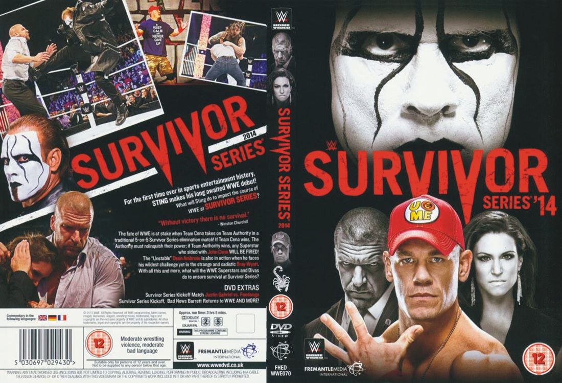 Survivor Series 2014 DVDs & Videos Pwcatalog