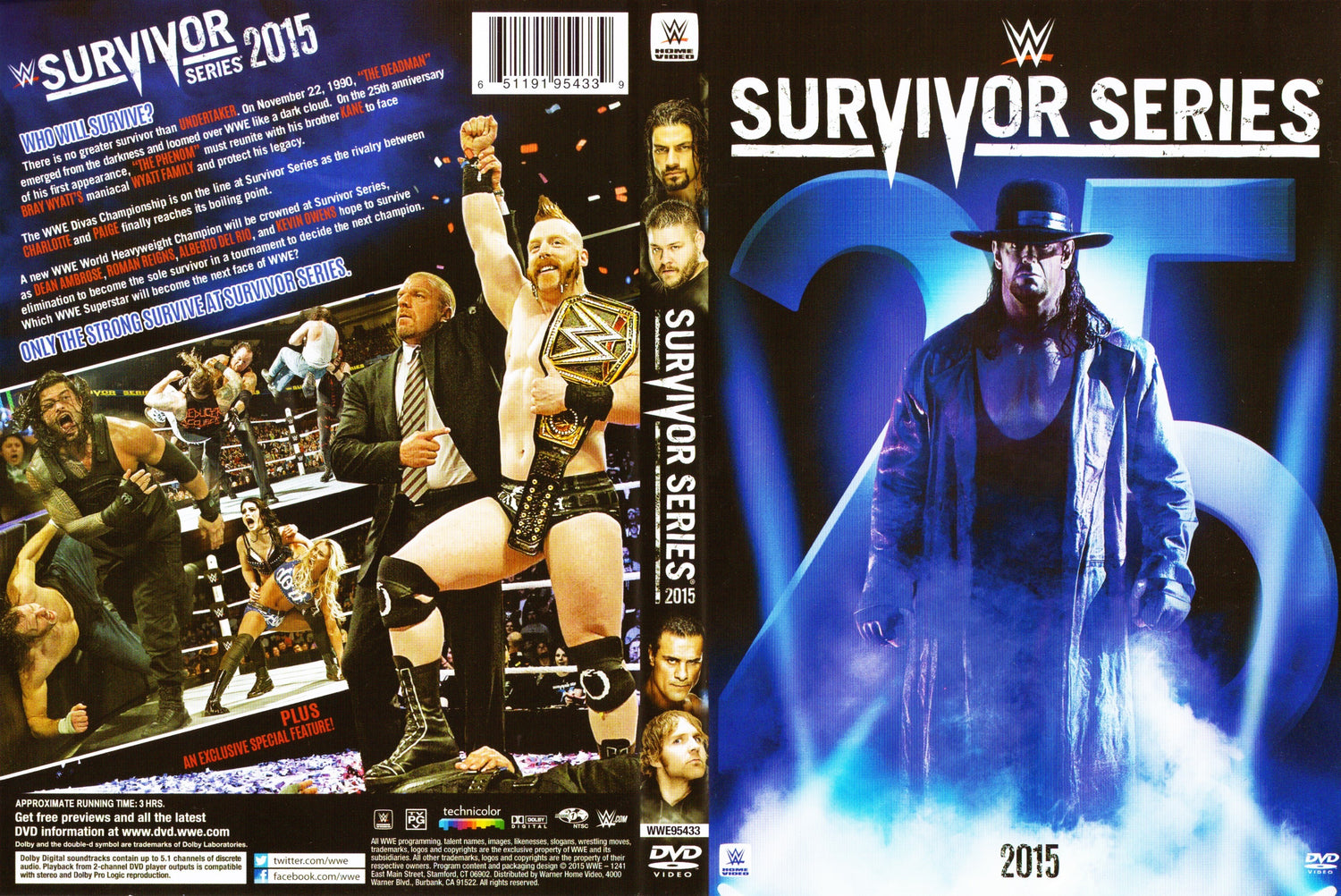 Survivor Series 2015 DVDs & Videos Pwcatalog