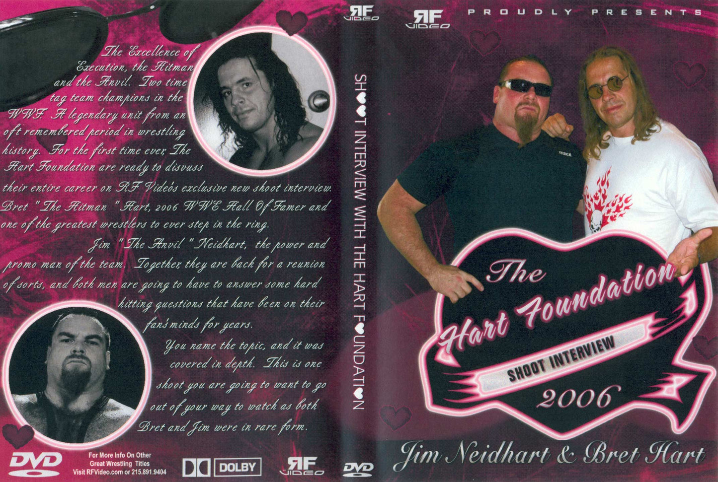 the hart foundation shoot interview DVDs & Videos Pwcatalog