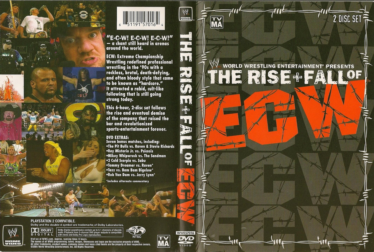 the rise fall of ecw DVDs & Videos Pwcatalog