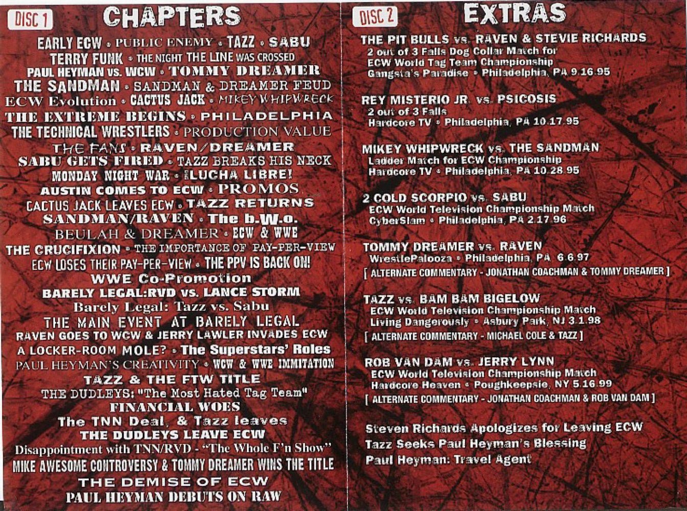 the rise fall of ecw interieur DVDs & Videos Pwcatalog